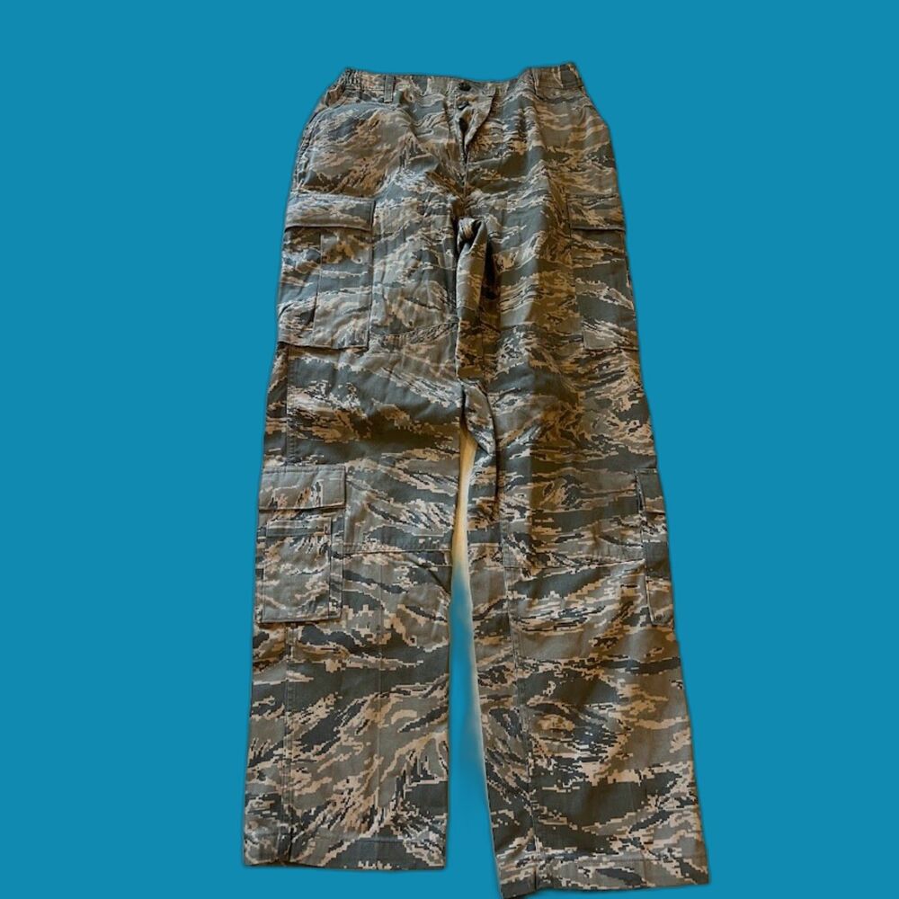 US Air Force Digital Camo Cargo Pants Size 32 Regular
